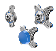 Supporti per cuscinetti stand-off in acciaio inox