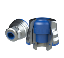 Certified hygienic cable glands