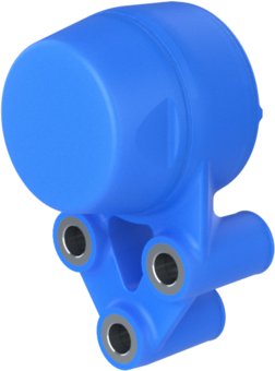 Bearing house XB3FC52(Blue)-CSB1"(Front)-CL(Blue)-OS(Blue) 