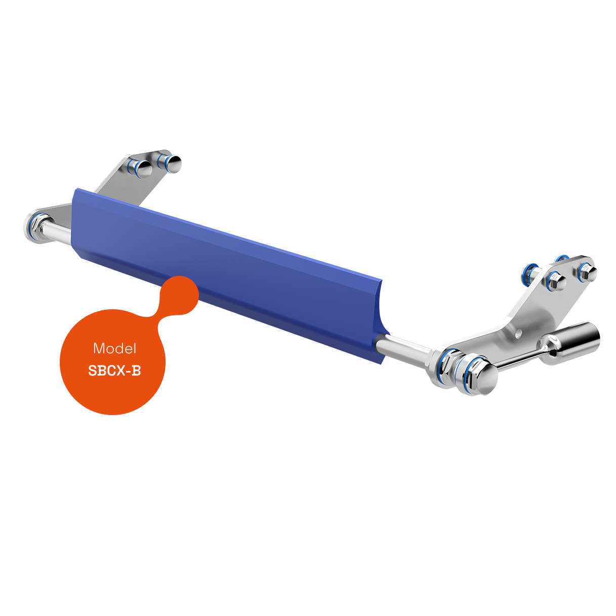 SBCX‑B Hygienic Scraper – Weight‑Arm, Fixed Brackets 