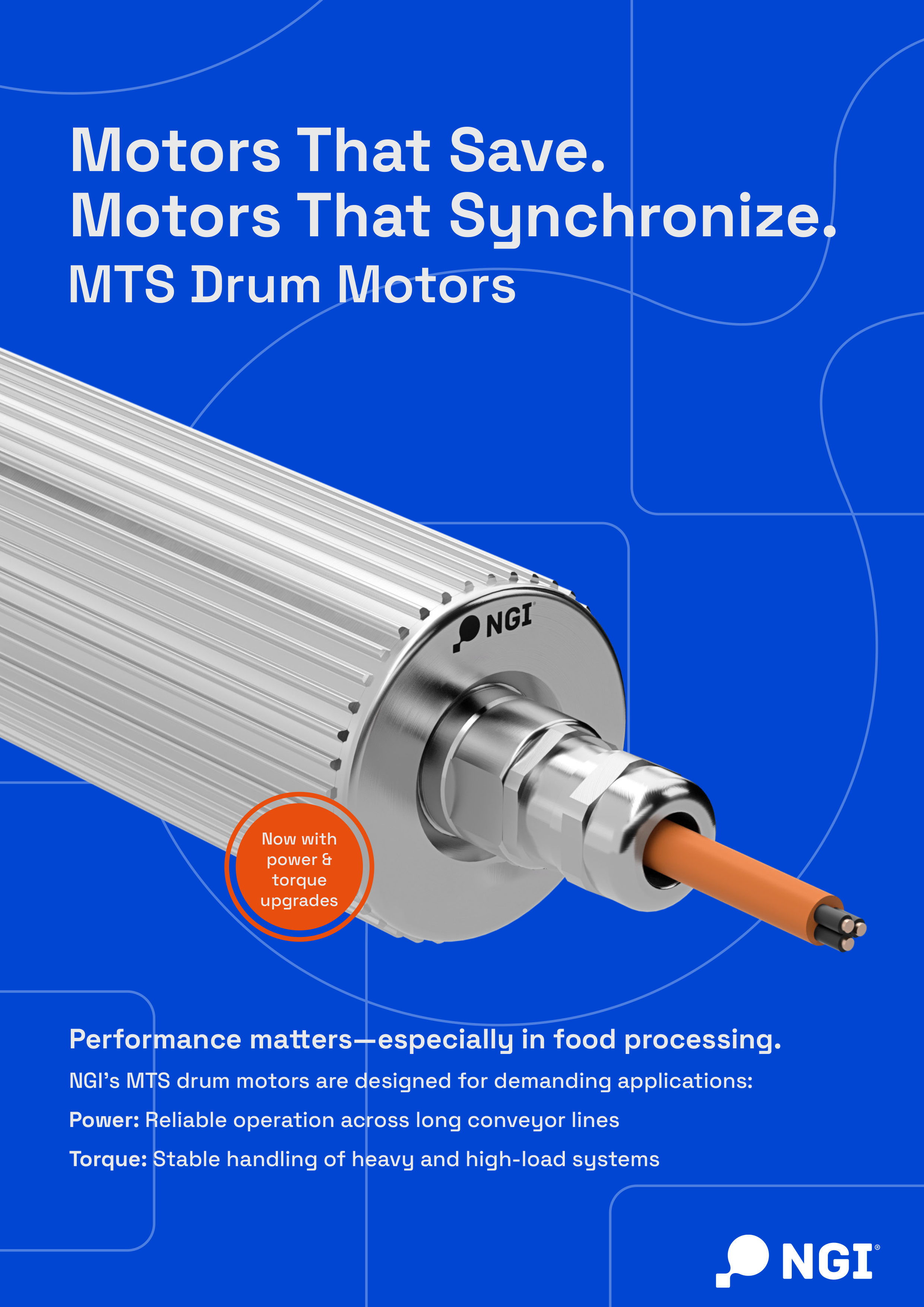 MTS drum motors: Now with power and torque upgrades