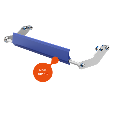Model SBNX-B - Belt Scraper with Non‑Quick Release Brackets