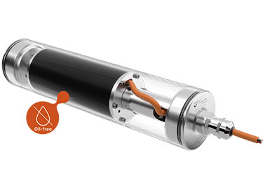 Synchrone ölfreie Trommelmotoren