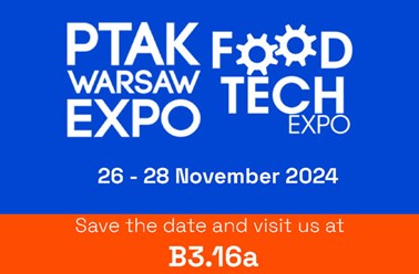 Vi udstiller på #FoodTechExpo – stand nr. B3.16a i Warszawa