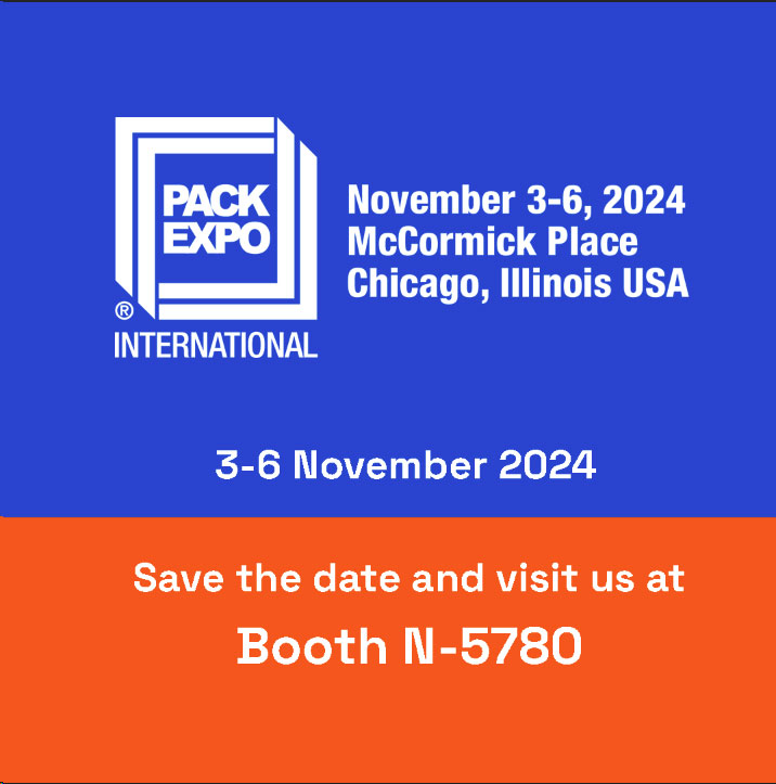 Wir stellen auf der #PACKEXPOInternational – Stand Nr. N-5780 aus