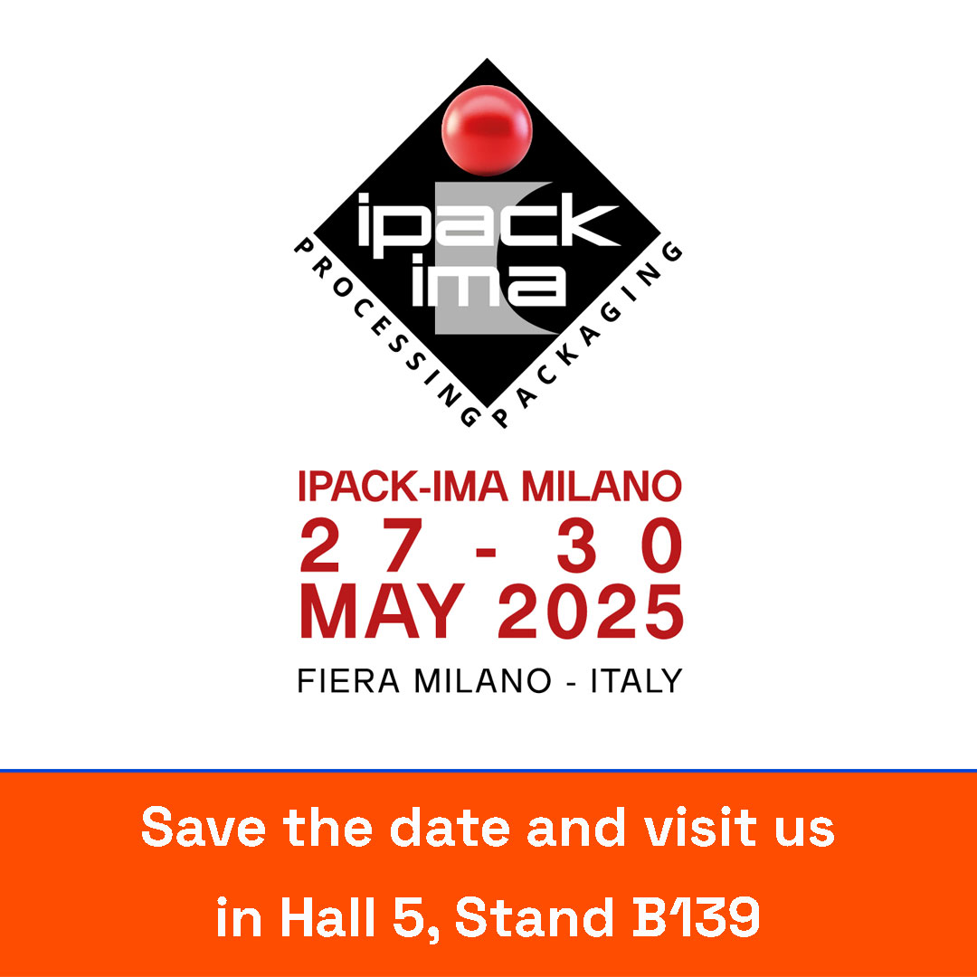 Besuchen Sie uns auf der IPACK-IMA 2025 in Mailand – Halle 5, Stand B139!