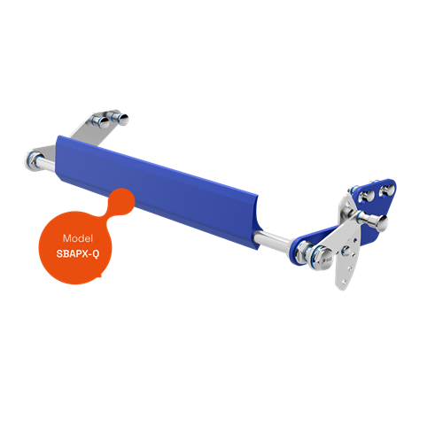 SBAPX‑Q Hygienic Scraper – Multi‑Interval, Quick‑Release