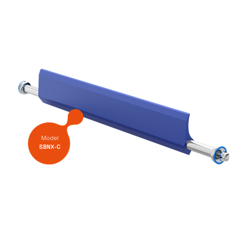 SBNX‑C Belt Scraper with Concentric Mounting