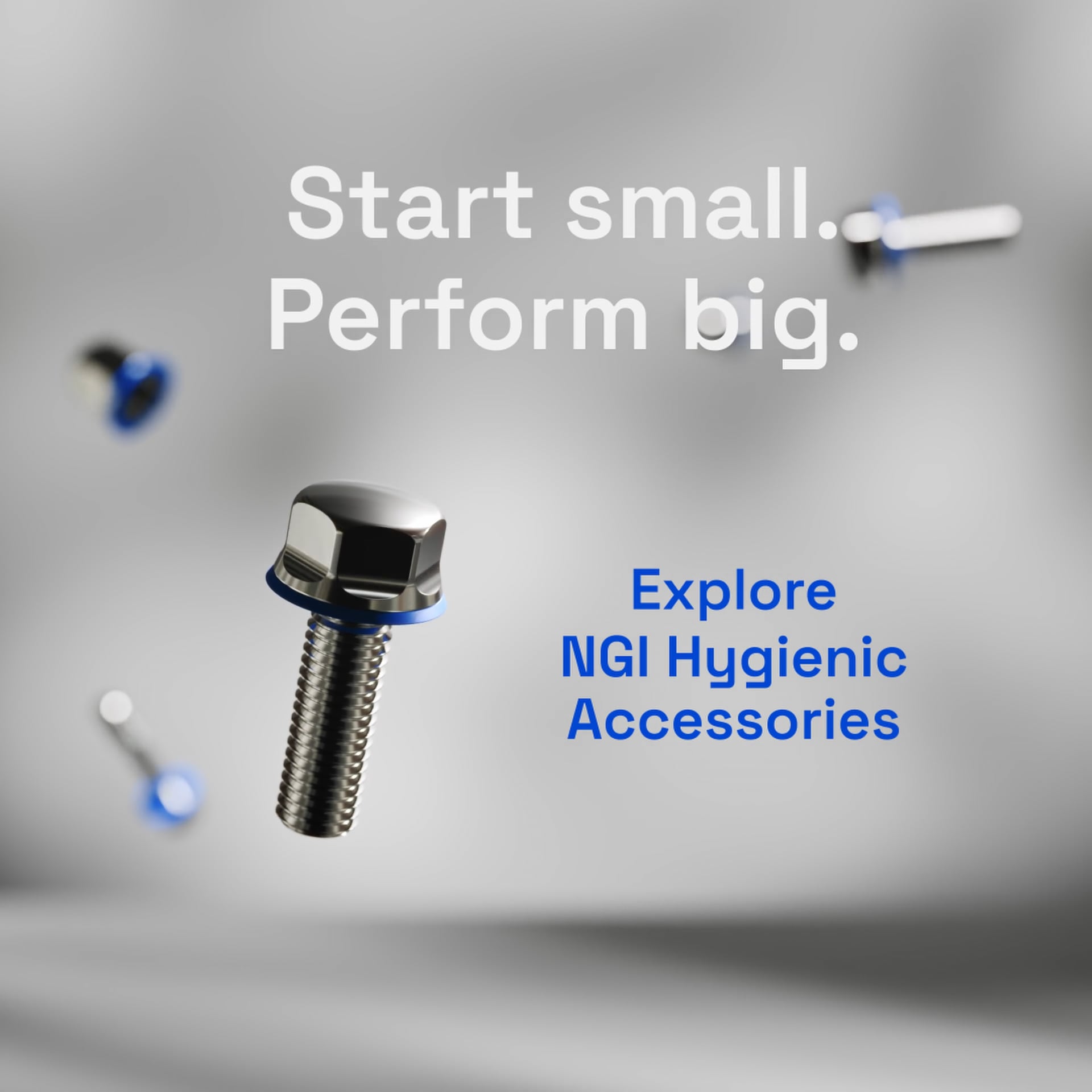 Start small. Perform big.