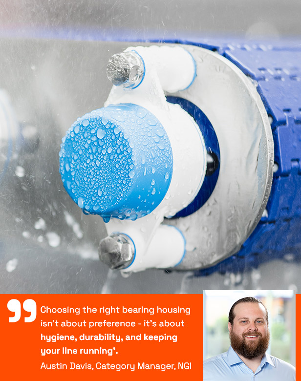 Choosing the Right Hygienic Bearing House: 5 Types Explained