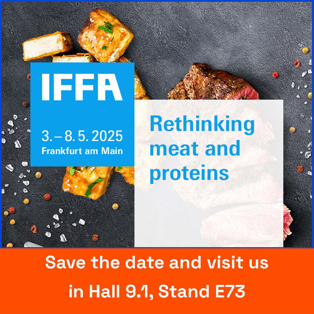Besuchen Sie uns auf der IFFA 2025 in Frankfurt – Halle 9.1, Stand E73!