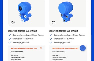 Blot et par klik væk	– Besøg vores nye webshop!
